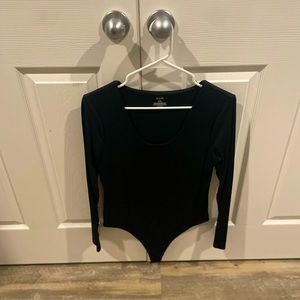 Nuuds Black Bodysuit